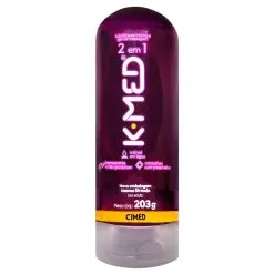 K-Med Joy 2 em 1 Gel Lubrificante Íntimo e para Massagem 203g - Cimed