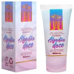 Uau Lubrificante Aromático Algodão Doce 60Ml Soft Love